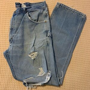 VINTAGE Key Relaxed Fit Carpenter Jeans - 38x34 working man’s jeans